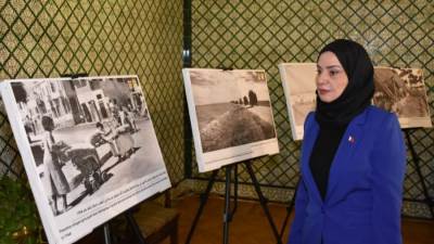 بجامعة الدول العربية.. سفيرة البحرين تشارك في فعالية إحياء ذكرى النكبة ويوم الأسير الفلسطيني