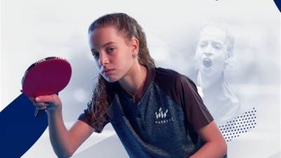 "مراكز" ترعى "هنا جودة" أصغر بطلة مصرية في تنس الطاولة