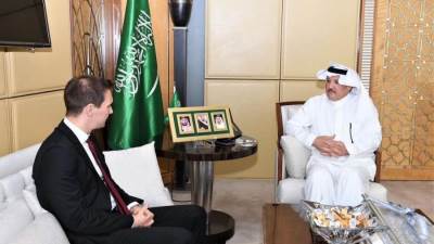 سفير السعودية لدى مصر يلتقي بنظيره السلوفيني