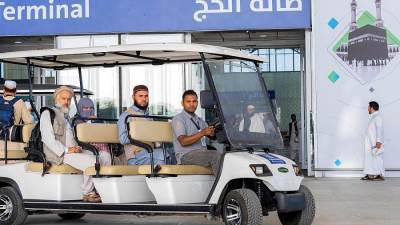 وصول أكثر من 198 ألف حاج إلى المدينة المنورة