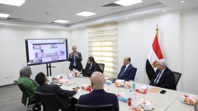 وزيرا التعليم العالى والإسكان يبحثان "الصورة البصرية للدائرى" استعدادا لافتتاح المتحف الكبير