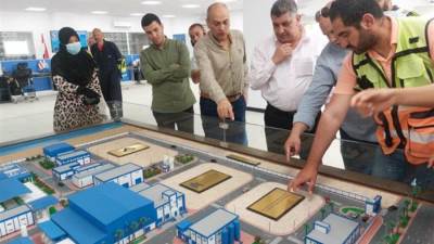جولة تفقدية بمحطة تحلية مياه البحر ومشروع سكن مصر بالمنصورة الجديدة