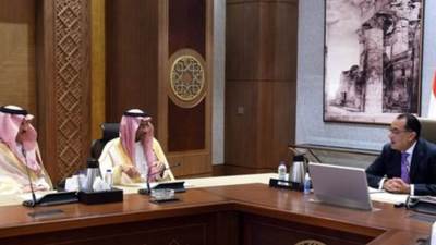 وزير الصناعة والثروة المعدنية السعودي يبحث مع مدبولي تعزيز العلاقات بين البلدين 