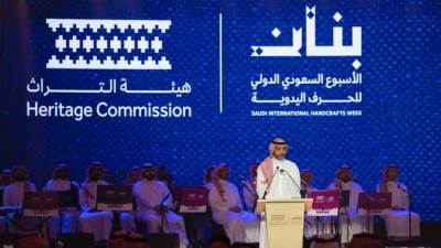 انطلاق الأسبوع السعودي الدولي للحرف اليدوية بمشاركة عربية ودولية