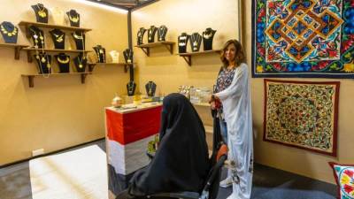 الجناح المصري يأخذ زوار "بَنان" في رحلة عبر العصور 