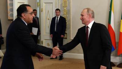 رئيس الوزراء يُشارك فى الاجتماع الموسع لرؤساء المبادرة الأفريقية مع بوتين