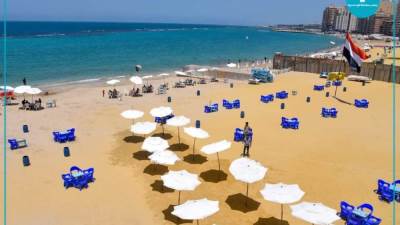 السوق العربية ترصد استعدادات شواطئ الإسكندرية لاستقبال صيف 2023