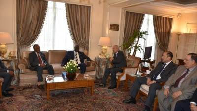 أبو الغيط يستقبل نائب رئيس مجلس السيادة السوداني