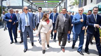وزيرا الهجرة والتنمية المحلية ومحافظ الغربية يتفقدون المنطقة اللوجيستية بطنطا