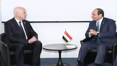 السيسي يلتقي في باريس نظيره التونسي على هامش انعقاد قمة "ميثاق التمويل العالمي الجديد"