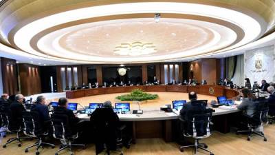 بدء اجتماع مجلس الوزراء بمقر الحكومة بالعاصمة الإدارية الجديدة