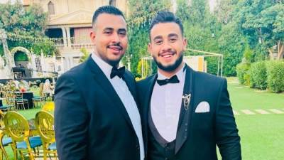 الأستاذ محمد مظهر  يهنئ المهندس أحمد حسين بمناسبة قدوم مولوده يونس 