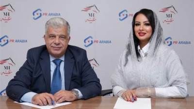 وكالة بي آر ارابيا راعي إعلامي لأميرة الصحراء وبطلة الراليات مها الحملي