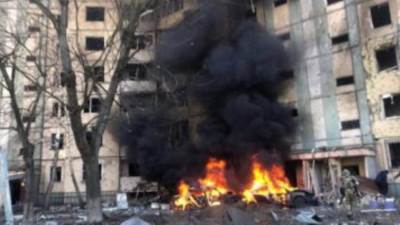  أوكرانيا: مقتل شخص وإصابة خمسة أخرين جراء هجوم صاروخي على سومي 