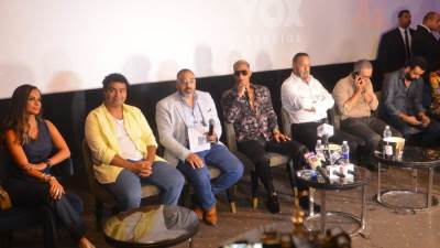  محمد رمضان وجومانا مراد وأبطال فيلم "ع الزيرو" يحتفلون بعرضه الخاص 