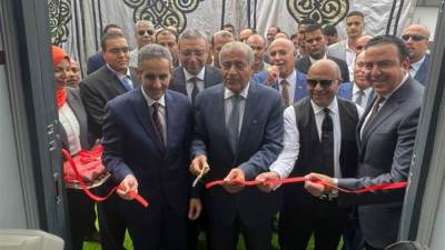 وزير التموين يفتتح أول مكتب سجل تجاري نموذجي داخل منطقة تجارية بمدينة طنطا