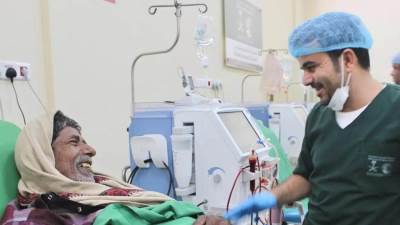 سلمان للإغاثة يدعم مركزين للغسيل الكلوي والأطراف الصناعية في اليمن