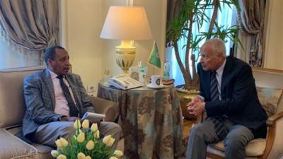 المدير العام للمنظمة العربية للتنمية الزراعية يلتقي الأمين العام لجامعة الدول العربية