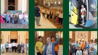 كونتكت للتطوير العقارى تنظم جولة تفقدية لوفد من الجاليات المصرية بالخارج لمشروع العاصمة الادارية