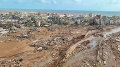  ليبيا.. ارتفاع حصيلة ضحايا الفيضانات والسيول في درنة إلى 5300 شخص 