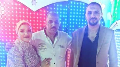 د. أماني الموجي تهنئ المهندس عماد النجار  بمناسبة خطوبة ابنة أخيه رحاب ممدوح النجار علي المحاسب علاء عبد الله 