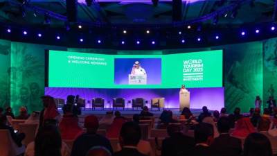 انطلاق يوم السياحة العالمي في الرياض بحضور 500 من القادة والخبراء من 120 دولة 