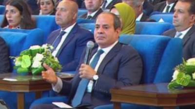 الرئيس السيسى: إذا كنتم عاوزين بلدكم تبقى تمام ما لكمش غير الصبر والعمل