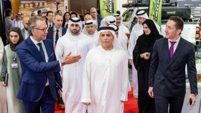 مطر الطاير يفتتح الدورة العشرين من معرض أوتوميكانيكا دبي