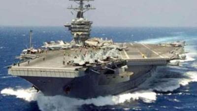  القيادة الأمريكية تعلن وصول حاملة الطائرات "جيرالد فورد" إلى شرق المتوسط 