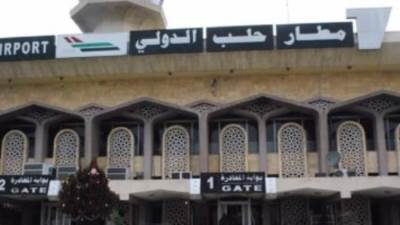 العدوان الإسرائيلى يستهدف مطار حلب الدولى بالصواريخ 