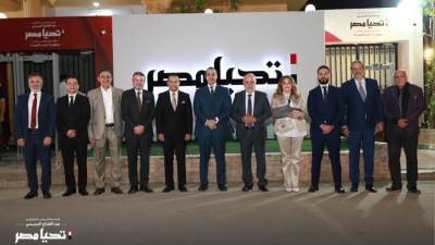 المهن التمثيلية في ضيافة الحملة الرسمية للمرشح الرئاسي عبد الفتاح السيسي بمقرها الرسمي