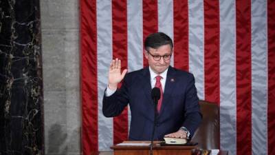 انتخاب مايك جونسون رئيسا لمجلس النواب الأمريكى 