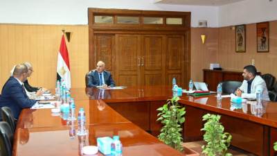وزير الري يتابع أعمال الهيئة المصرية العامة للمساحة