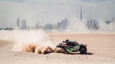 لأول مرة افتتاح رالي دبي الصحراوي بمرحلة استعراضية ليلية