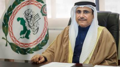 "العسومي" يعلن دعم البرلمان العربي وتأييده لمصر في كل ما تتخذه من إجراءات لحماية حدودها ورفض التهجير القسري للفلسطينيين