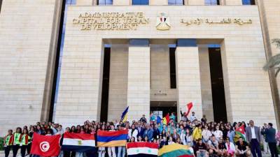 العاصمة الإدارية للتنمية العمرانية تشارك في فعاليات ملتقي أطفال العالم 2023