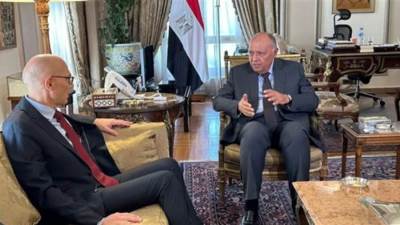 السفير أبوعلي يبحث مع مسؤول صيني الأوضاع الإنسانية الكارثية التي يتعرض لها قطاع غزة جراء العدوان الإسرائيلي