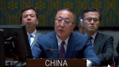  مندوب الصين بمجلس الأمن يدعو لوقف الحرب فى غزة لضمان سلامة الملاحة فى البحر الأحمر 