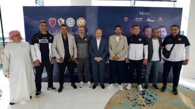 السفير المصري يزور بعثة الزمالك في الإمارات 