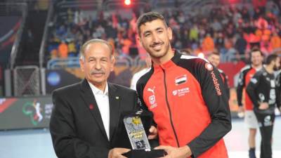 صاحب الضربات القوية.. يحيى خالد رجل مباراة منتخب مصر والكاميرون بالأمم الإفريقية لليد 