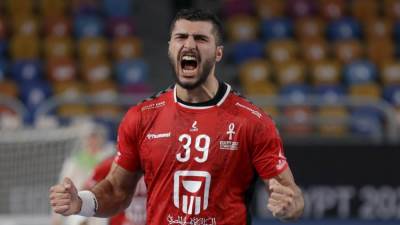 يحيى الدرع يتوج بجائزة أفضل ظهير أيسر في بطولة الأمم الإفريقية لليد 2024 