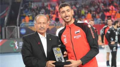 مدفعجي الفراعنة .. يحيى خالد أفضل لاعب في بطولة الأمم الإفريقية لليد 2024 