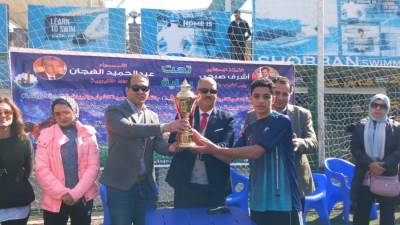 عرب العيايدة بطل دورى الأندية الصغيرة والأحياء الشعبية فى خماسى كرة القدم بالقليوبية 