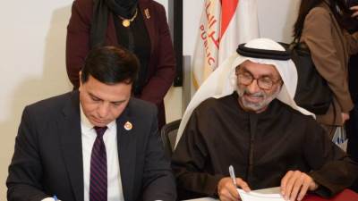  توقيع برتوكول تعاون بين المنتدى العالمي للدراسات المستقبلية والمجلس العالمي للتسامح والسلام