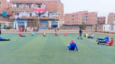 استمرار تدريب المشروع القومي لرياضة الرواد بكفر الشيخ