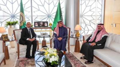 السفير المطر يلتقي رئيس الأكاديمية العربية للعلوم والتكنولوجيا والنقل البحري