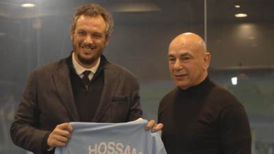 بيراميدز يحتفي بالتوأم في مباراة الاتحاد السكندري في حضور النائب أحمد دياب 