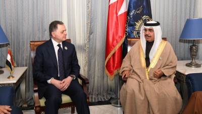 وزير الداخلية يعقد لقاءات ثنائية مع نظائره علي هامش مشاركته فى الدورة 41 لمجلس وزراء الداخلية العرب