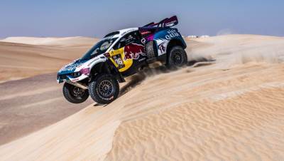 مرحلة أدنوك للتوزيع (الثانية) تنطلق من الظنة وصولاً إلى مزيرعة لمسافة 239 كلم.. العطية يكسب أول مراحل رالي أبوظبي الصحراوي 2024