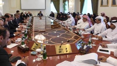 اللجنة التحضيرية لأعمال الدورة الخامسة للجنة العليا القطرية - المصرية تختتم اجتماعها بالدوحة